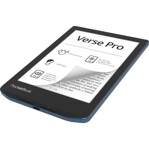 PocketBook Verse Pro e-könyv olvasó Érintőképernyő 16 GB Wi-Fi Fekete, Kék