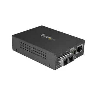   StarTech.com MCMGBSCSM10 hálózati média konverter 1000 Mbit/s 1310 nm Single-mode Fekete