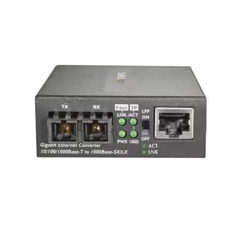 StarTech.com MCMGBSCSM10 hálózati média konverter 1000 Mbit/s 1310 nm Single-mode Fekete