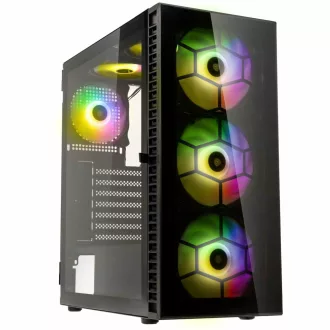 Kolink OBSERVATORY HF GB Midi Tower Fekete