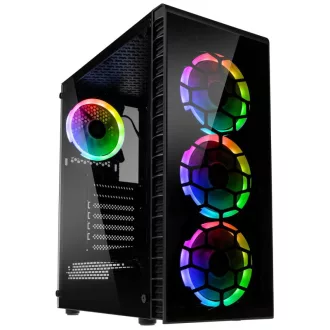Kolink Observatory Lite Midi Tower Fekete