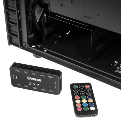Kolink Observatory Lite Midi Tower Fekete