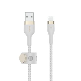 Belkin CAA010BT1MWH Lightning kábel 1 M Fehér