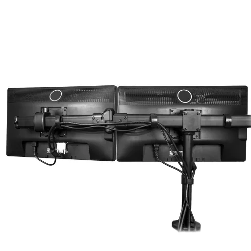 StarTech.com ARMTRIO asztali TV konzol 61 cm (24") Fekete