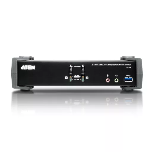 ATEN CS1922 KVM kapcsoló Fekete