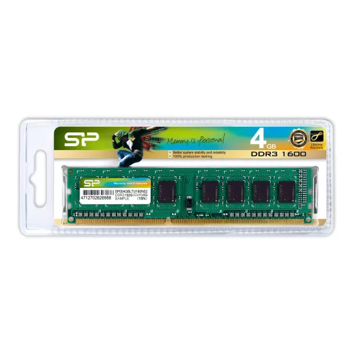 Silicon Power SP004GBLTU160N02 4 GB DDR3