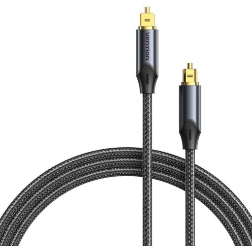 Vention optical audio cable, braided, 10 m, BLACK