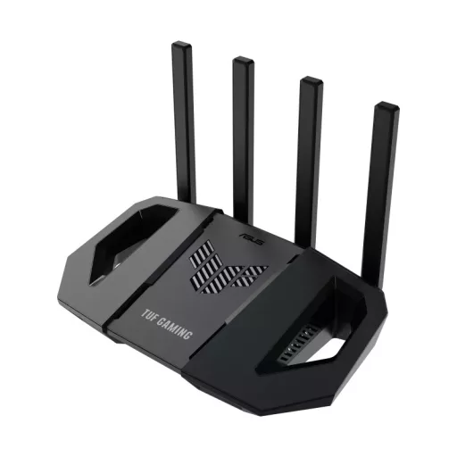ASUS TUF-BE3600 vezetéknélküli router Gigabit Ethernet Kétsávos (2,4 GHz / 5 GHz) Fekete