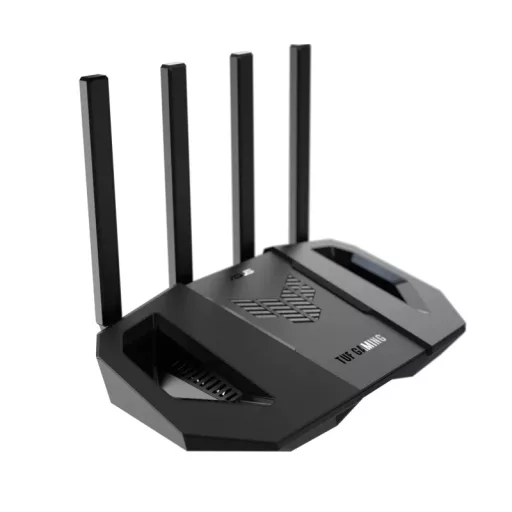 ASUS TUF-BE3600 vezetéknélküli router Gigabit Ethernet Kétsávos (2,4 GHz / 5 GHz) Fekete