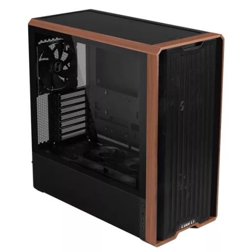 Lian Li Lancool LAN217X Midi Tower Fekete, Fa