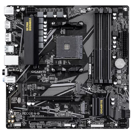 GIGABYTE B550M DS3H AC R2 AMD B550 AM4 foglalat Micro ATX