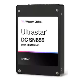   Western Digital Ultrastar DC SN655 3,84 TB U.3 PCI Express 4.0 NVMe 3D TLC NAND
