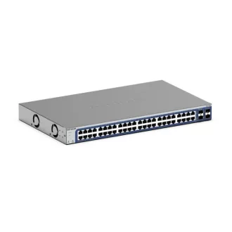   NETGEAR GS748Tv6 Vezérelt L2/L3/L4 Gigabit Ethernet (10/100/1000) Fekete, Szürke