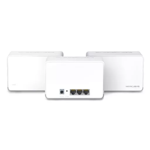 Mercusys Halo H70X (3-pack) Kétsávos (2,4 GHz / 5 GHz) Wi-Fi 6 (802.11ax) Fehér Belső