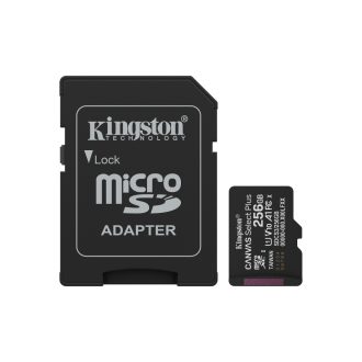   Kingston Technology Canvas Select Plus Gen3 256 GB MicroSDXC UHS-I Class 10