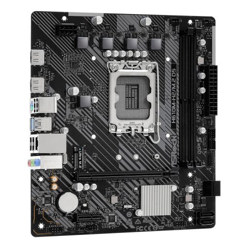 Asrock H610M-H2/M.2 D5 Intel H610 LGA 1700 Micro ATX
