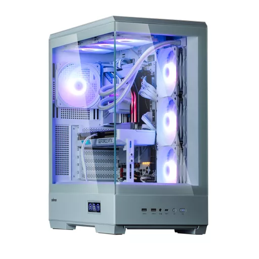 Zalman P50 DS White Midi Tower Fehér
