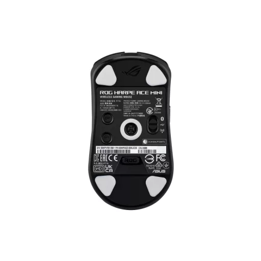 ASUS ROG Harpe Ace Mini egér Játék Kétkezes RF Wireless + Bluetooth + USB Type-C Optikai 42000 DPI