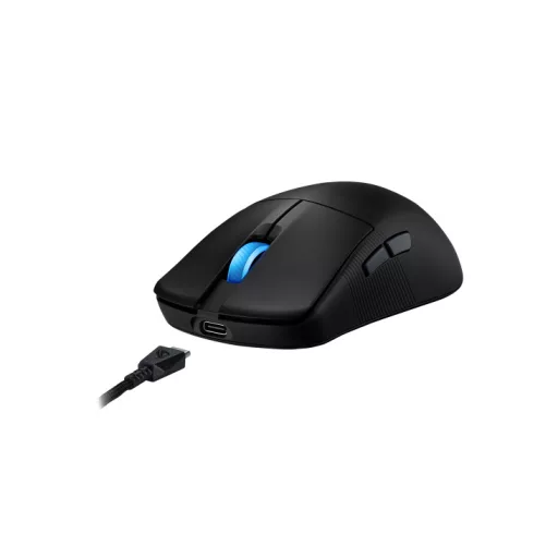 ASUS ROG Harpe Ace Mini egér Játék Kétkezes RF Wireless + Bluetooth + USB Type-C Optikai 42000 DPI