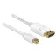 DeLOCK 83485 DisplayPort kábel 7 M Mini DisplayPort Fehér