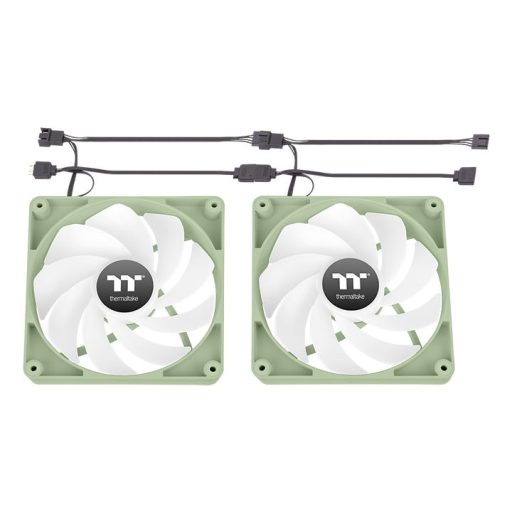 Thermaltake Matcha Green CT120 12 cm Szürke 2 db