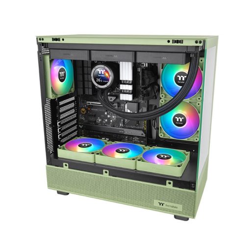 Thermaltake Matcha Green CT120 12 cm Szürke 2 db