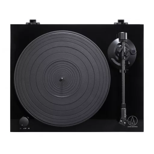 Audio-Technica AT-LPW50PB lemezjátszó Szíj általi meghajtással működő lemezjátszó Fekete Kézi