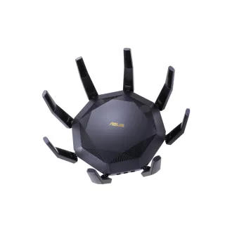   ASUS RT-AX89X AX6000 AiMesh vezetéknélküli router Ethernet Kétsávos (2,4 GHz / 5 GHz) Fekete