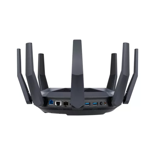 ASUS RT-AX89X AX6000 AiMesh vezetéknélküli router Ethernet Kétsávos (2,4 GHz / 5 GHz) Fekete