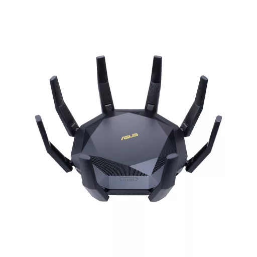 ASUS RT-AX89X AX6000 AiMesh vezetéknélküli router Ethernet Kétsávos (2,4 GHz / 5 GHz) Fekete