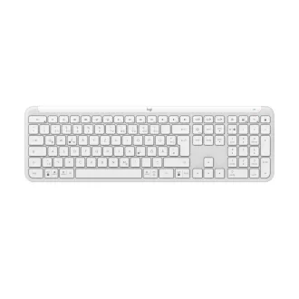   Logitech 920-012452 billentyűzet Irodai RF vezeték nélküli + Bluetooth QWERTZ Német Fehér