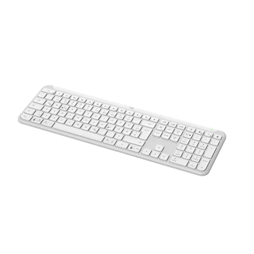 Logitech 920-012452 billentyűzet Irodai RF vezeték nélküli + Bluetooth QWERTZ Német Fehér