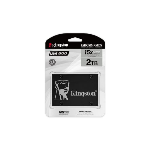 Kingston Technology KC600 2,05 TB 2.5" Serial ATA III 3D TLC