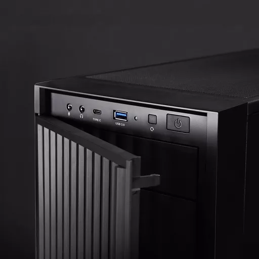 Chieftec BW-01B-OP Midi Tower Fekete