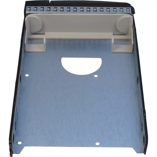 Inter-Tech 1.5U-1528L Rack Fekete
