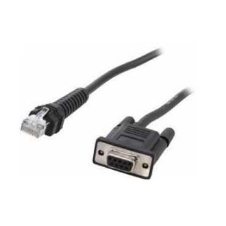   Zebra CBA-RF5-S07ZAR soros kábel Fekete 0,82296 M DB-9 RJ-45