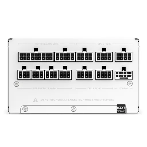 NZXT C1200 Gold ATX 3.1 1200 W 24-pin ATX Fehér