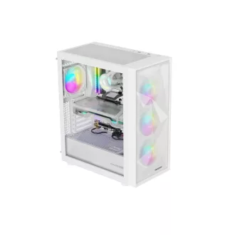 GENESIS Diaxid 605 ARGB Midi Tower Fehér