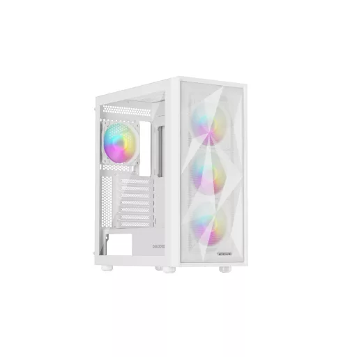 GENESIS Diaxid 605 ARGB Midi Tower Fehér