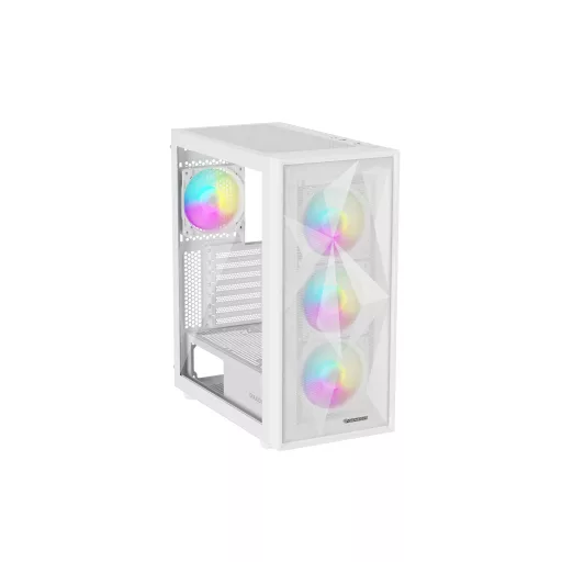 GENESIS Diaxid 605 ARGB Midi Tower Fehér