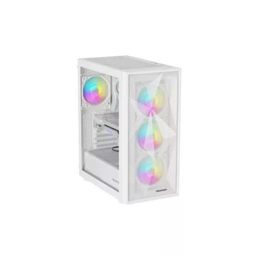 GENESIS Diaxid 605 ARGB Midi Tower Fehér