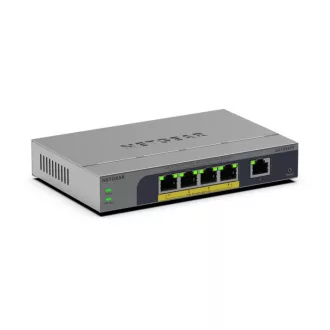   NETGEAR GS105EPP Beállítást nem igénylő (unmanaged) Gigabit Ethernet (10/100/1000) Ethernet-áramellátás (PoE) támogatása Asztali/falra szerelhető Szürke