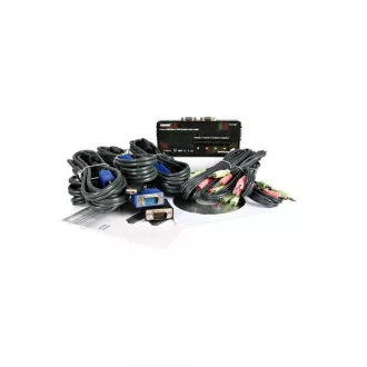 StarTech.com SV411KUSB KVM kapcsoló Fekete