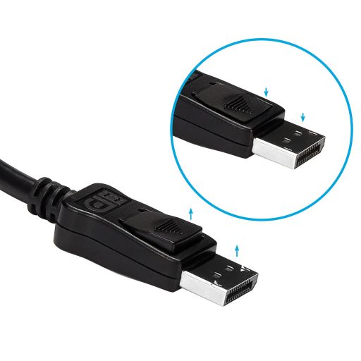 StarTech.com DP2HDMI video átalakító kábel 0,24 M HDMI A-típus (Standard) DisplayPort Fekete