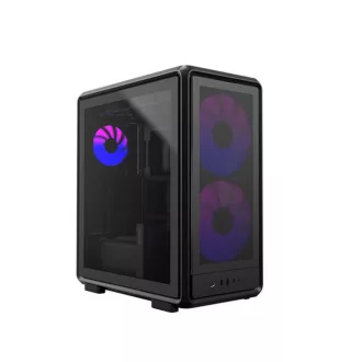   Cooler Master MasterFrame 500 Mesh Midi Tower Fekete, Átlátszó