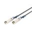 Digitus DN-81245 InfiniBand és száloptikai kábel 5 M SFP28 DAC Fekete
