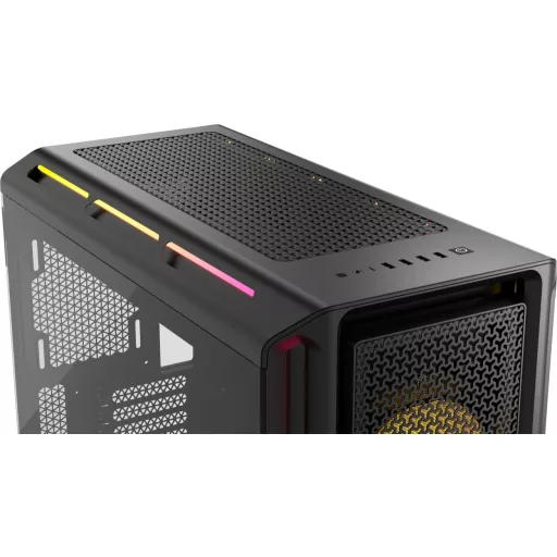 Corsair iCUE LINK 5000T LX RGB Midi Tower Fekete