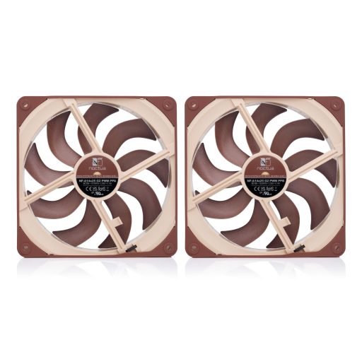 Noctua NF-A14X25 G2 PWM SX2-PP 14 cm Bézs 2 db