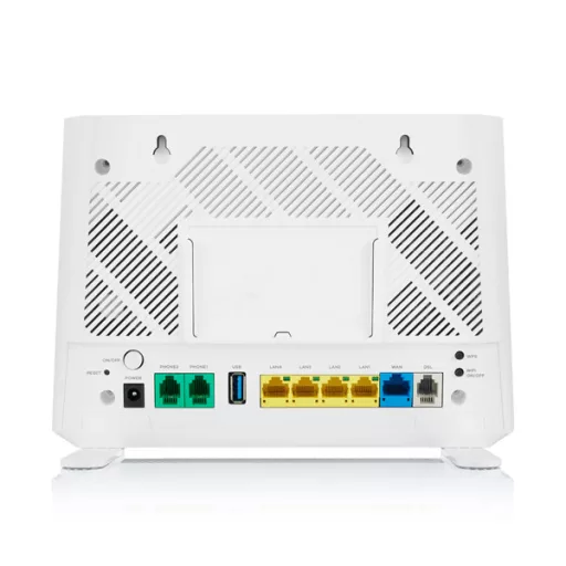 Zyxel DX3301-T0 vezetéknélküli router Gigabit Ethernet Kétsávos (2,4 GHz / 5 GHz) Fehér