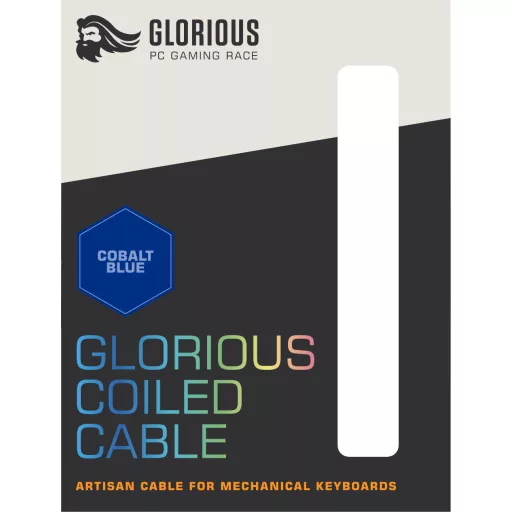 Glorious Gaming Coiled Kék 1,37 M